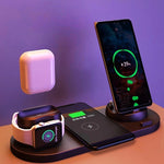 Wireless Charger 4 in 1 Dock for Apple Watch Airpods and IPhone